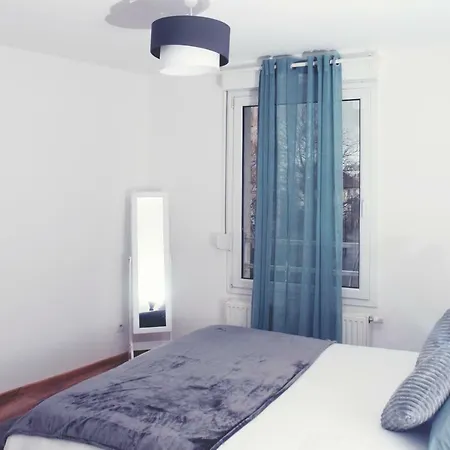 Strasbourg Sud, 2 Pieces 50m2 Neuf, Wifi, Parking Prive Appartement